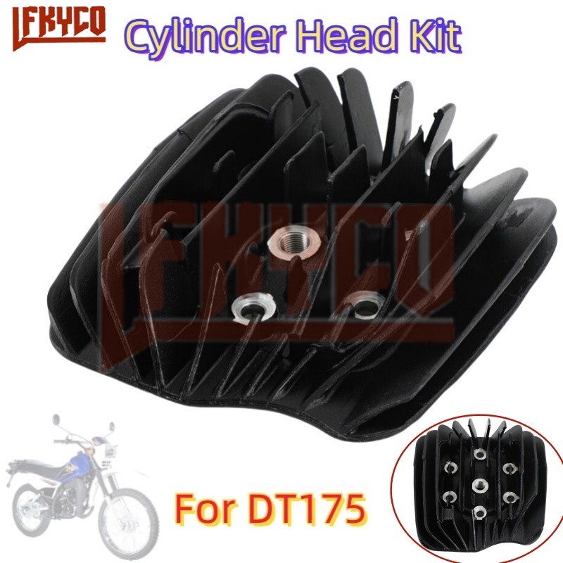 2-stroke Motorcycle Engine Accessories Part Cylinder Head Valves for Yamaha DT175 DT 175 E/F/G/H