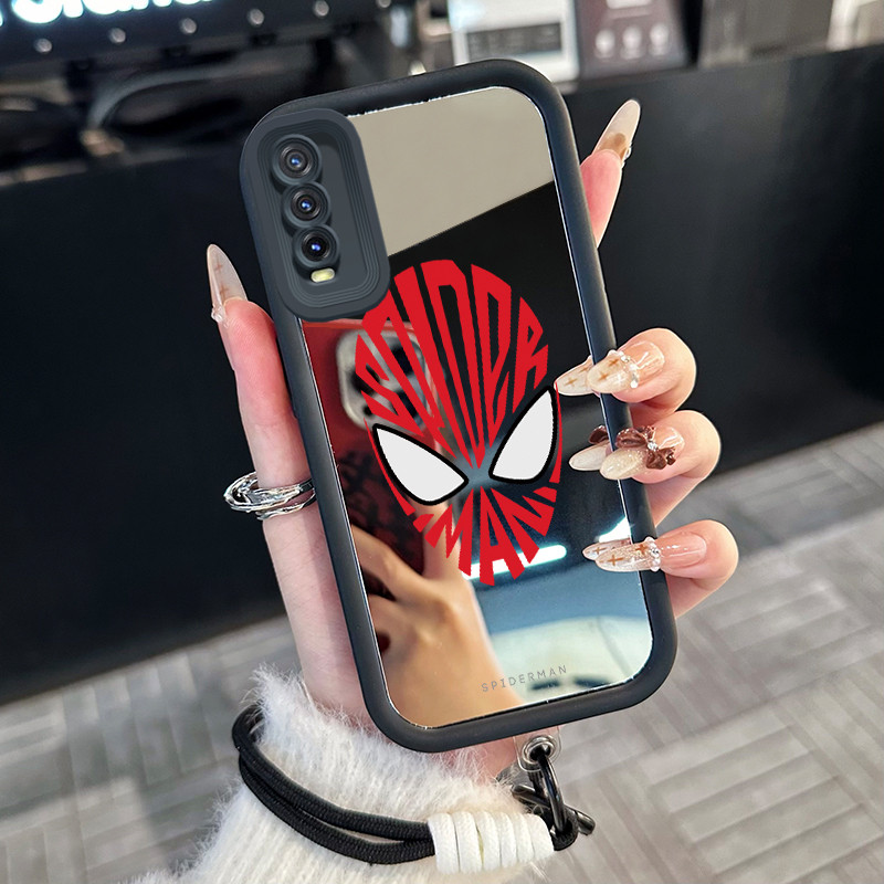 Casing Hp untuk VIVO Y20 Y20s Y20i Y20t Y20G Y12s Y12a Y11s Y30G Y33t Y33s Case Casing topeng pola S