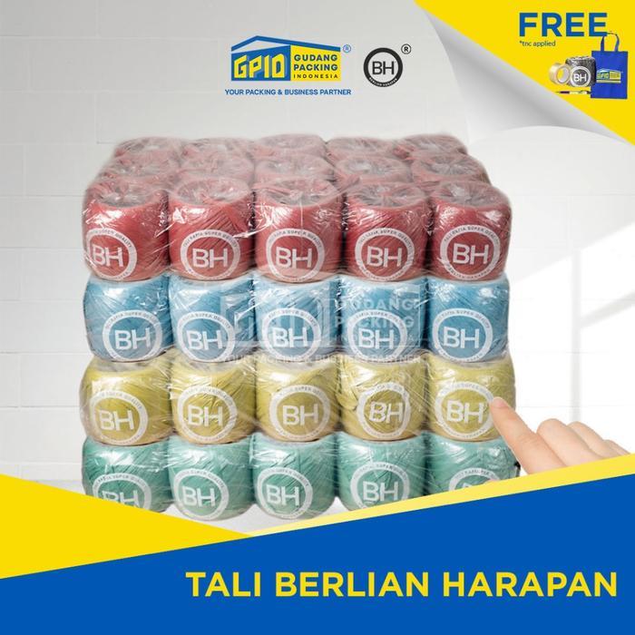 New BH - Tali Rafia 1 Kg (Hitam / Putih / Warna)