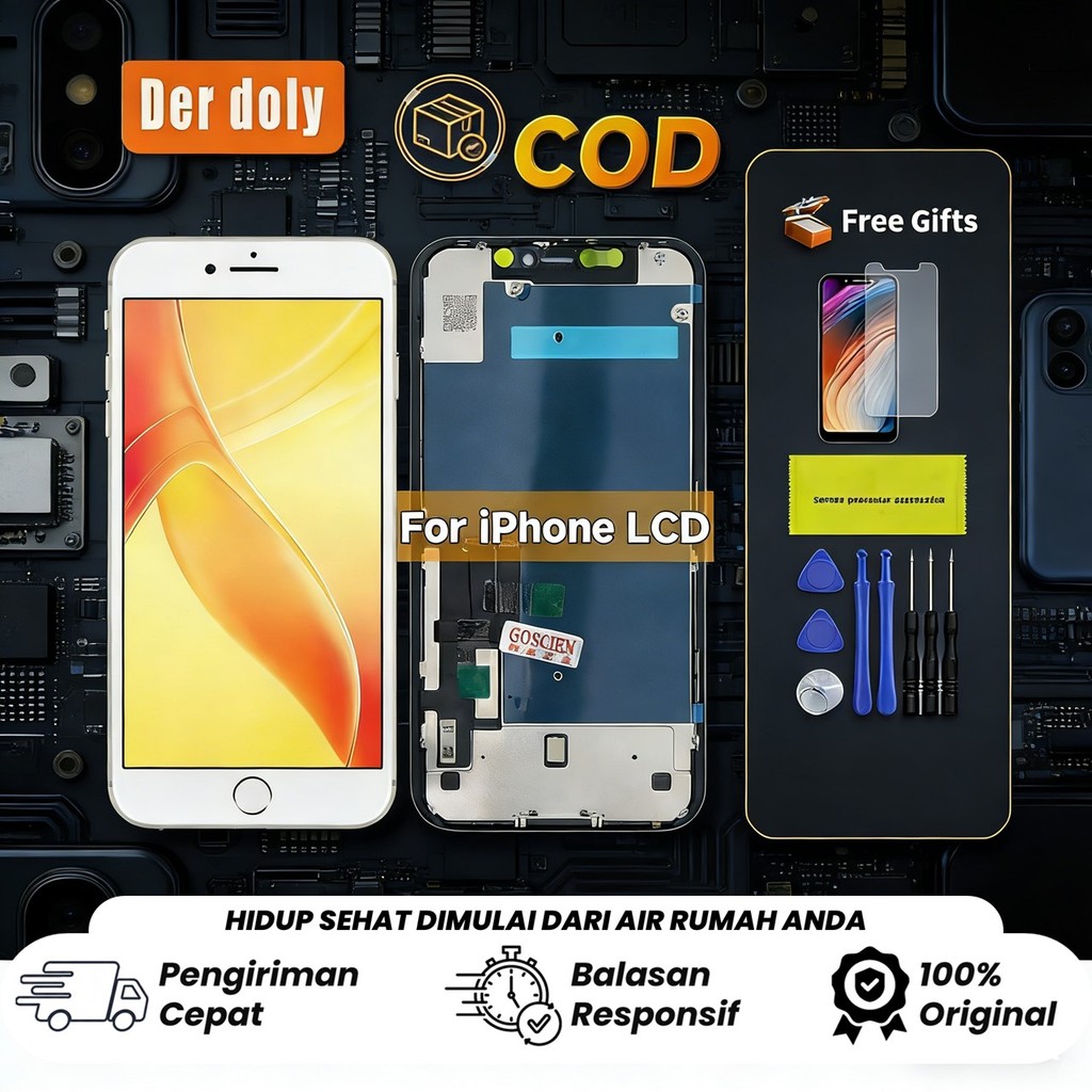 LCD IP 7 Plus Fullset LCD Touchscreen Original / LCD IPHONE 7 PLUS ORIGINAL 100%