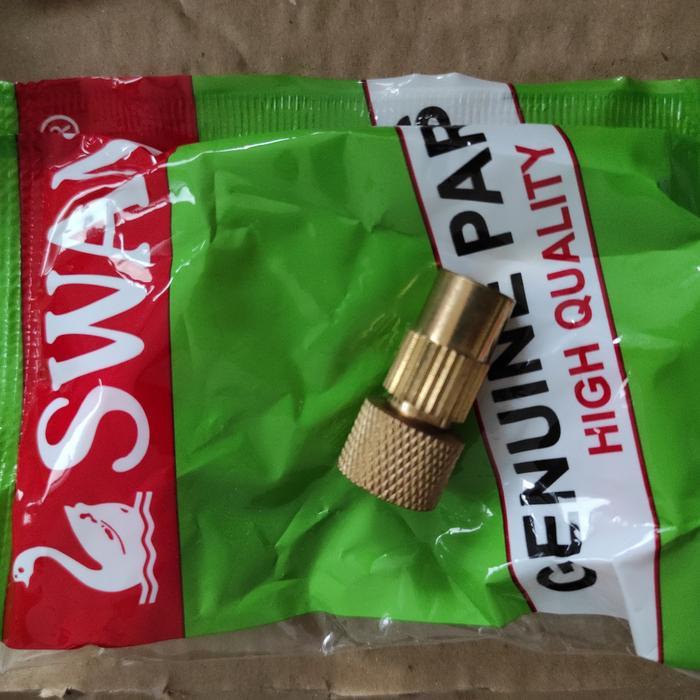 Nozzle 1 Lubang Kuningan Swan Original Sprayer Nosel Spuyer 1titik Lb