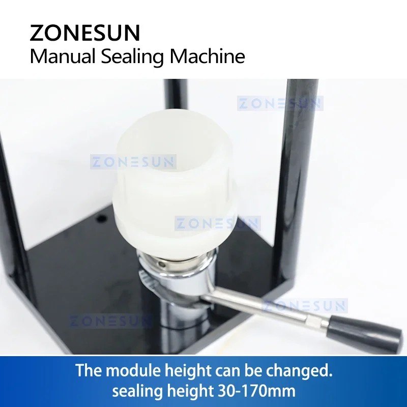 Zonesun ZS-FJG100 Manual Can Seamer Beer PET Can Sealer Aluminum Can Sealing Machine Home Beverage