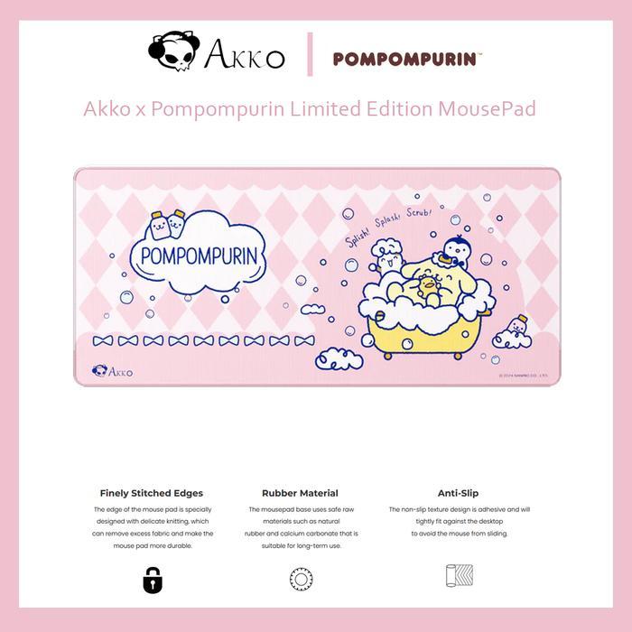 Akko pompompurin MousePad - Akko x pompompurin Limited-edition mousepad