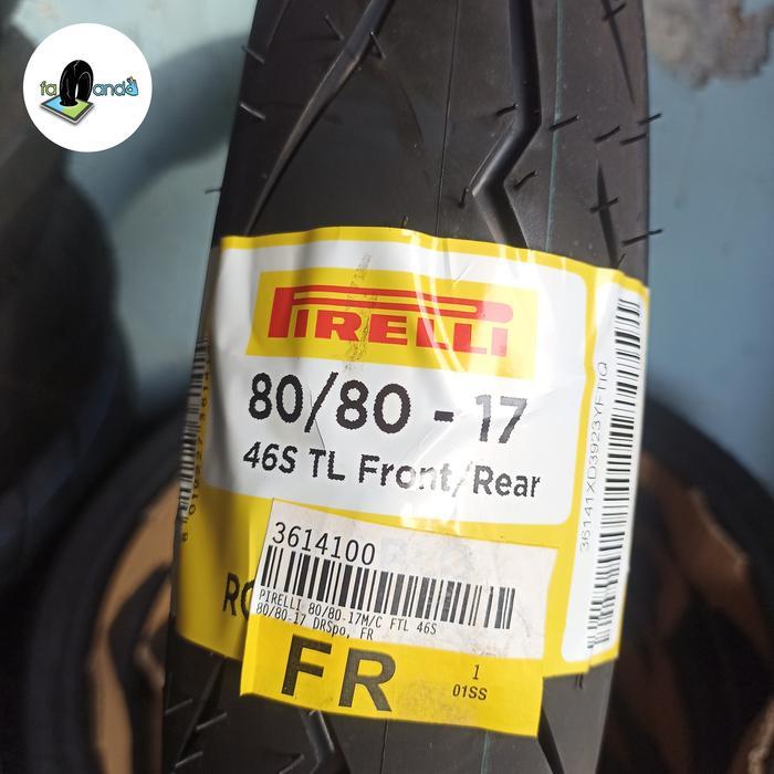 Ban Motor Tubeles Pirelli Diablo Rosso Sport 80/80 R 17