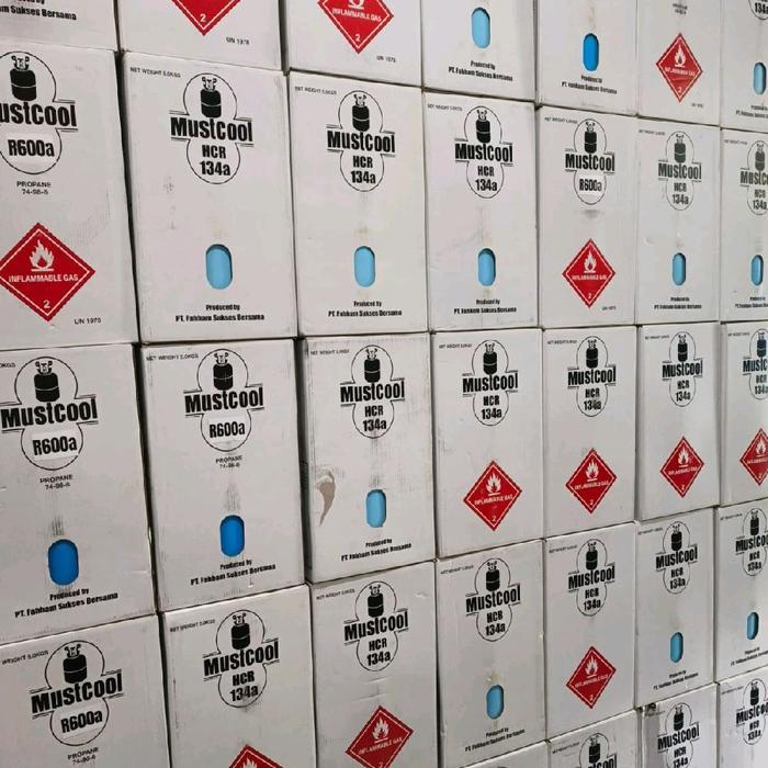 Freon Mustcool Hcr134A New Segel R134A Isi 5 Kg Hidrokarbon Terbaru 