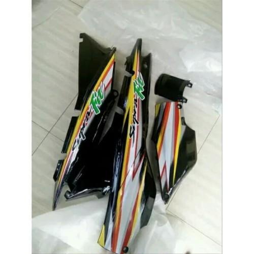 BODY HONDA SUPRA FIT LAMA + STRIPING / SATU SET BODY SUPRA FIT LAMA