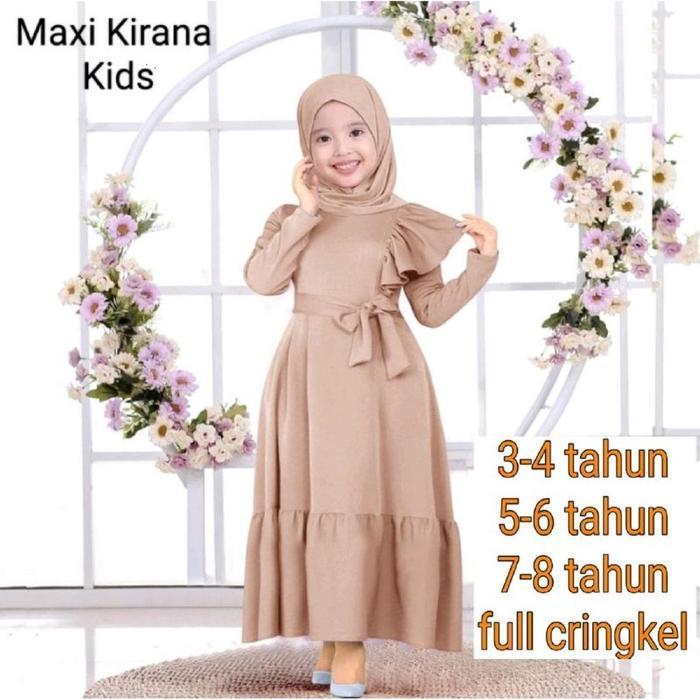 AYSHA HIJAB GAMIS ANAK PEREMPUAN SET HIJAB PASMINA GAMIS PUTIH MODEL TERBARU / BISA CASTEM NAMA
