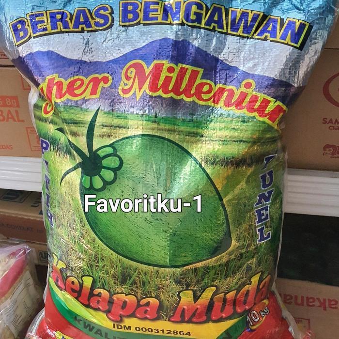 Beras Bengawan Kelapa Muda Super Punel Selevel Lopo Ijo 10kg 10 kg