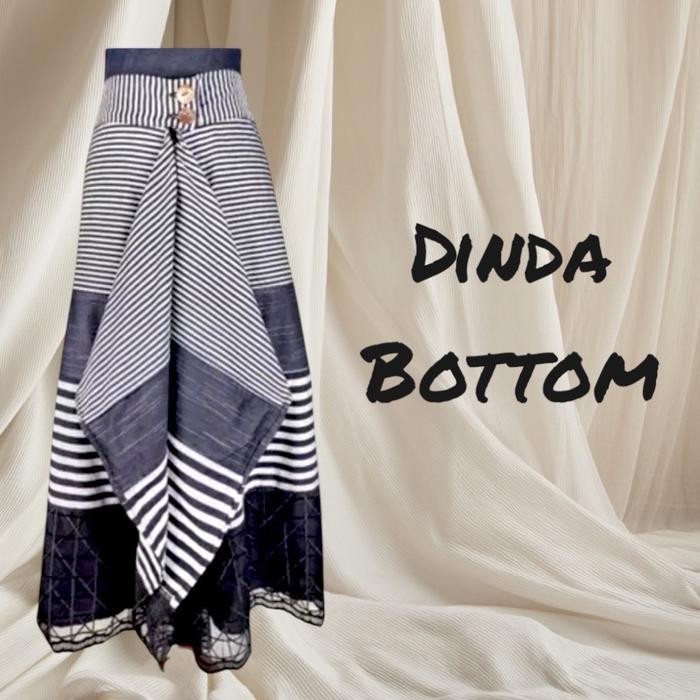 Lavanya Dinda Bottom Rok / Bawahan Wanita Tenun Lurik