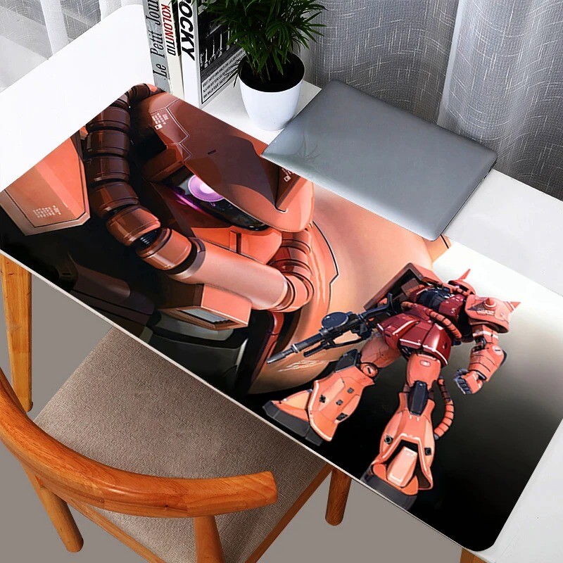 90x40cm Gundam Zaku II Mouse Pad Gamer Large Computer Notebook Pc Mousepad Carpet Gaming Accessories