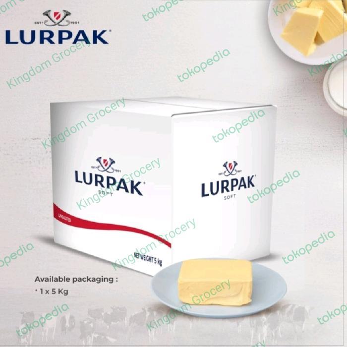 LURPAK UNSALTED BUTTER LACTIC 1KG