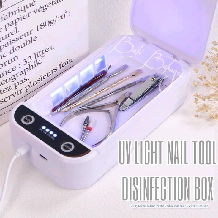 UV Light Electric Sterilizer Box for Nail Tools Nail Art Kotak Elektrik Sinar UV Steril Peralatan