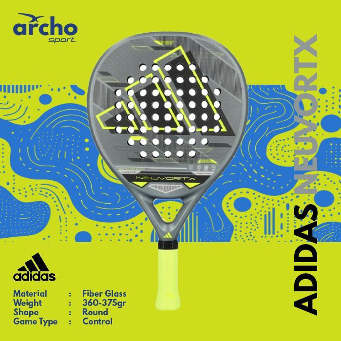 ADIDAS Neuvor TX Black Yellow Padel Racket / Raket Padel - ORIGINAL 100%