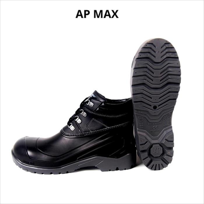 SEPATU AP BOOTS SAFETY MAX SIZE 39-43 - AP BOOTS SAFETY MAX - AP SAFETY STEEL TOE MAX