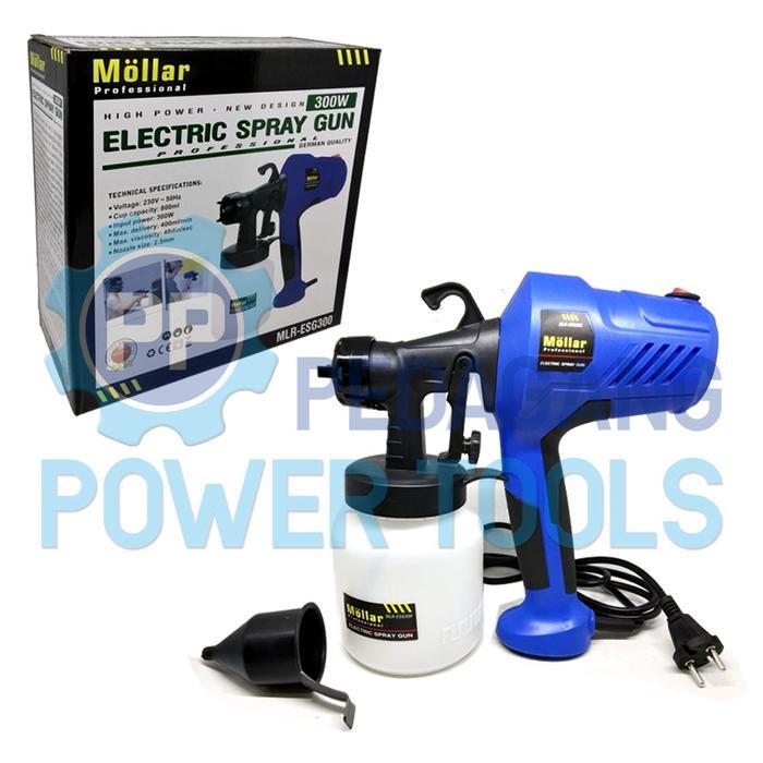 MOLLAR ESG300 SPRAY GUN ELEKTRIK ALAT SEMPROT CAT LISTRIK