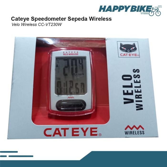CATEYE VELO WIRELESS CC-VT230W SPEEDOMETER SEPEDA