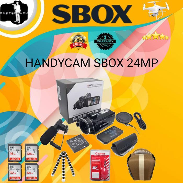 Handycam Sbox 24Mp Full Hd / Handycam Sbox / Handycam Full Hd Camera