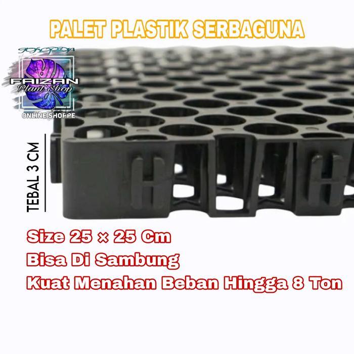 "New" tatakan plastik, palet plastik untuk gudang, alas serbaguna 25253 cm