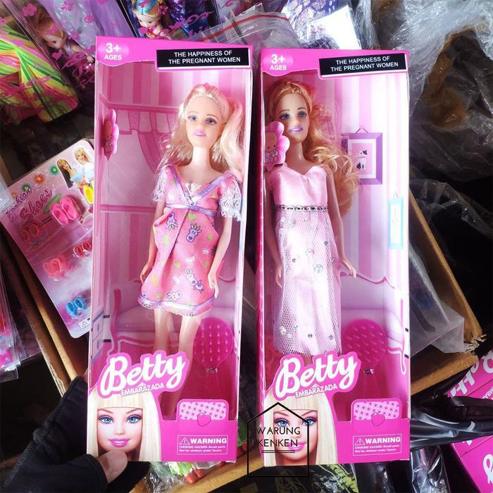 Boneka Berbie Betty Hamil (ada BAYI nya) Mainan murah Set Hadiah