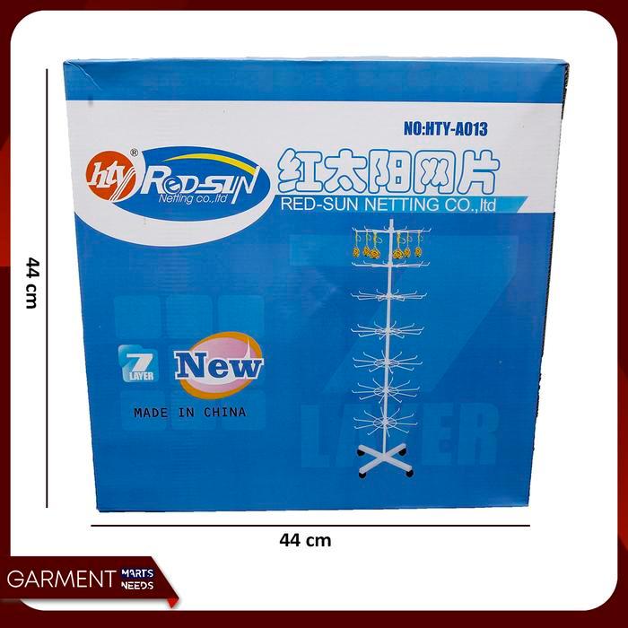 Rak Display Matahari Putar 7 Susun BESAR Besi Kuat Tebal Impor