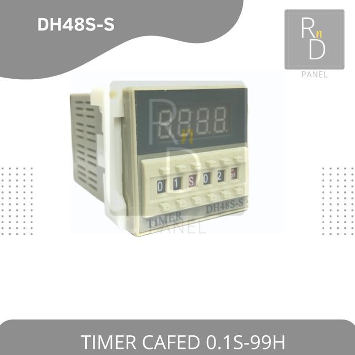 TIMER CAFED DH48S-S / DH48SS 0.1S-99H / TIMER DIGITAL DH48S-S 220VAC