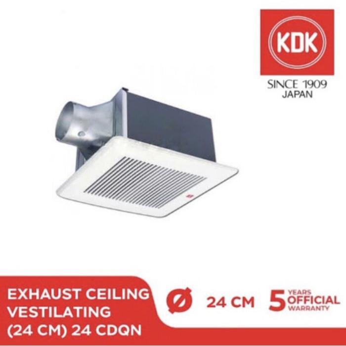 CEILING EXHAUST FAN PLAFON CEROBONG SIROCCO KDK 24CDQN