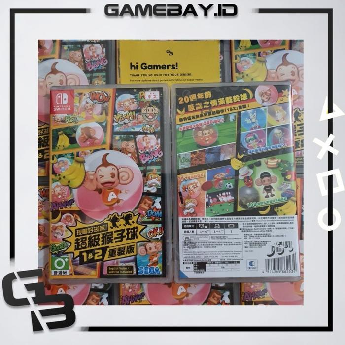 NINTENDO SWITCH SUPER MONKEY BALL : BANANA MANIA