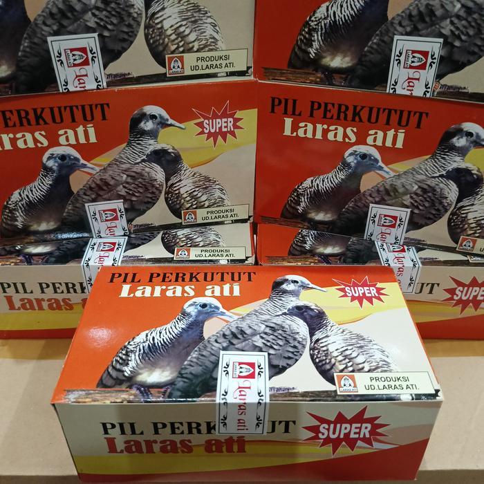 Pil Larasati 1Pack Pil Laras Ati Perkutut Sehat Gacor Manggung Gacor