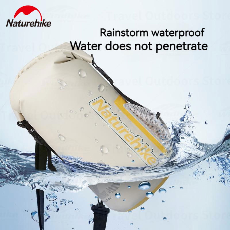 Naturehike PVC Dry Bag 10L/15L/25L Waterproof Running Beach Bag Trekking Hermobag Outdoor Tourism