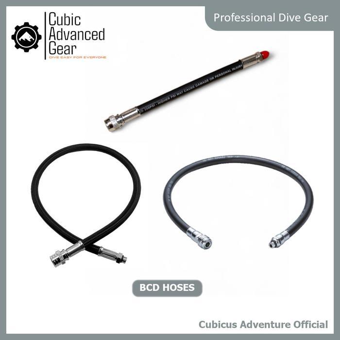 BCD Inflator Low Pressure Hose - Replacement for Scuba Diving BCD