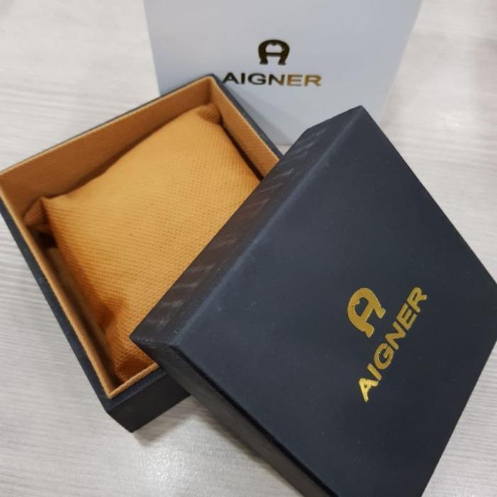 Jam Tangan Pria Aigner Bari A37500 Leather Brown