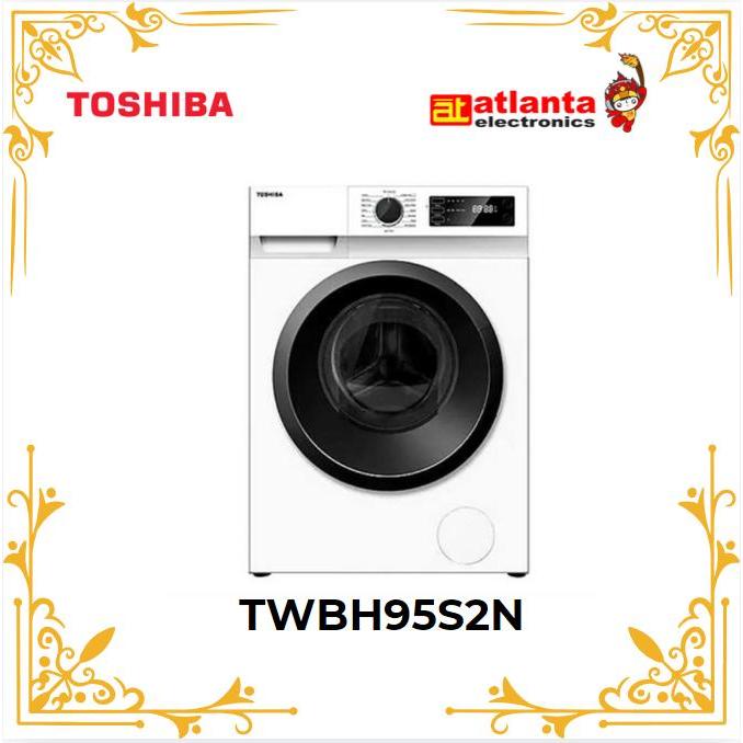 MESIN CUCI FRONT LOADING TOSHIBA TW BH 95S2N TWBH95S2N 8.5 KG