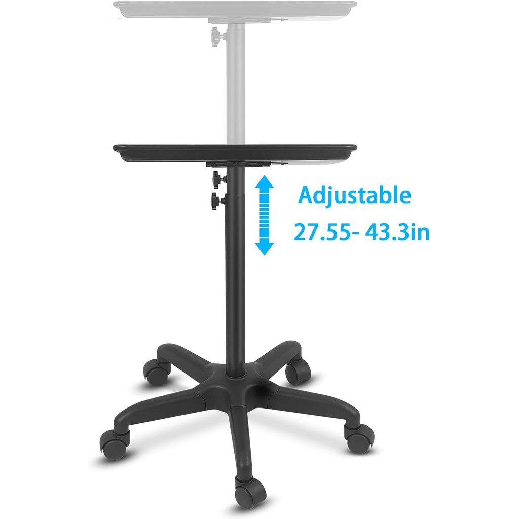 Speciality Barber Trolley Rolling Cart HeightAdjustable Hair Tool Tray Trolley Barber