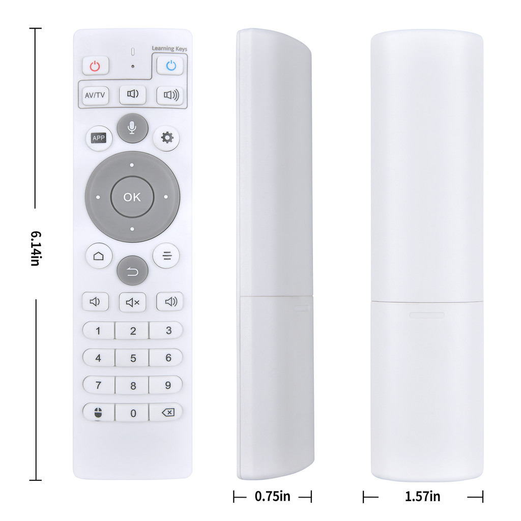 Remote Control for Unblock Tech TV Boxes Compatible with UBOX10/UBOX11/UBOX 12 PRO MAX