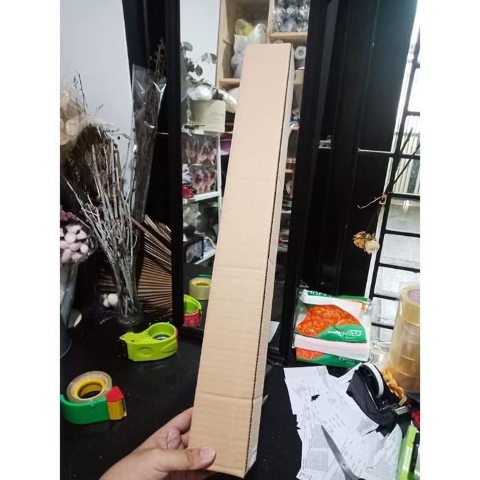 DUS KARTON/KARDUS/BUBBLEWRAP PACKAGING PANJANG 65CM UNTUK PAPER WRAP