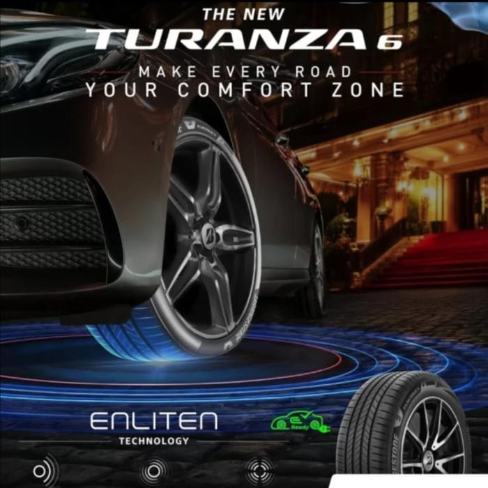 Ban Mobil Bridgestone 185 55 16 Turanza6 Honda Jazz Suzuki Swift