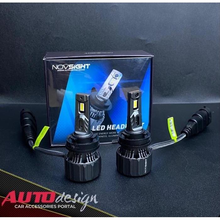 Lampu Led Mobil Novsight N50 H4 H1 H3 H7 H8 H11 H16 Hb3 Hb4 Hir2 Car