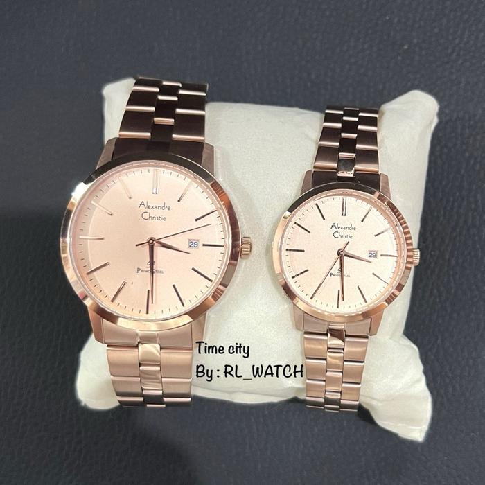 Jam Alexandre Christie AC1007 Rantai Original Analog