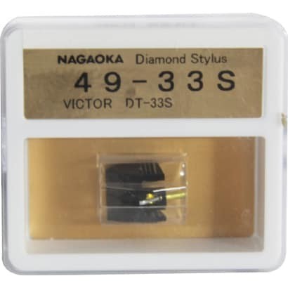 [PO] Nagaoka G 49-33S Diamond Stylus [Victor DT-33S Compatible] EADP [WAJIB TANYAKAN STOCK SEBELUM M