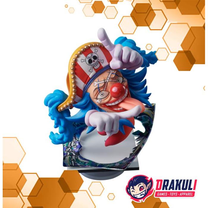 Ready Toys BANDAI One Piece World Figure Colosseum Niformation Figure - Buggy