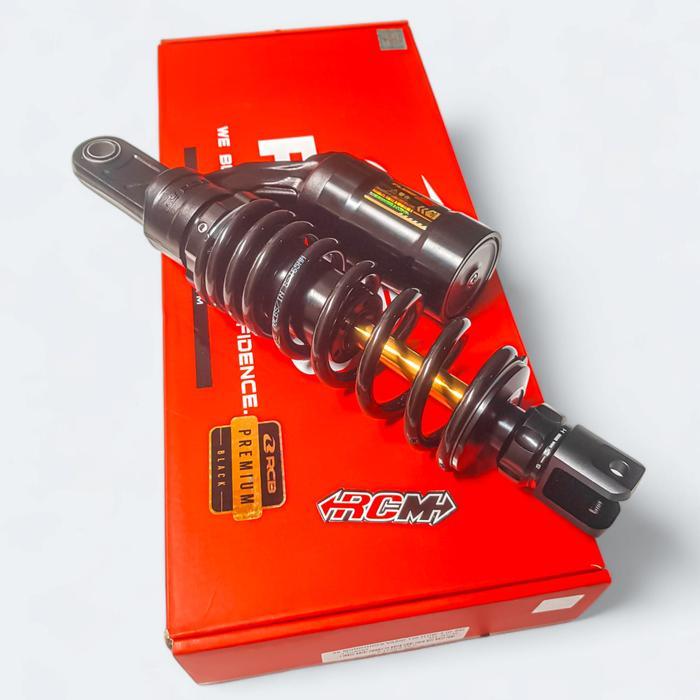 Rcb Flow-S Skok Shock Belakang Tabung 330Mm Vario 125 150 Beat Fi Scoopy Spacy Genio Ori Racing Boy