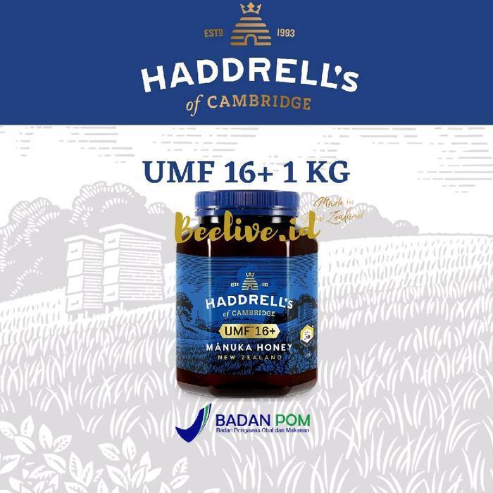 Madu Haddrells Manuka Honey UMF 16+ MGO 573+ 1 Kg (UMF 15+ UP)