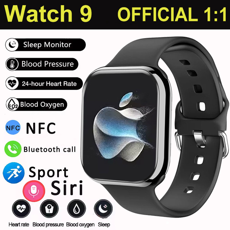 Watch 9 GPS Track Smart Watch Men Woman Heart rate Body temperature Bluetooth Call Waterproof Sports