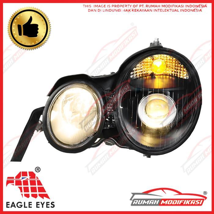 Headlamp Benz W210 E-Class 1996-1999 Projector Black