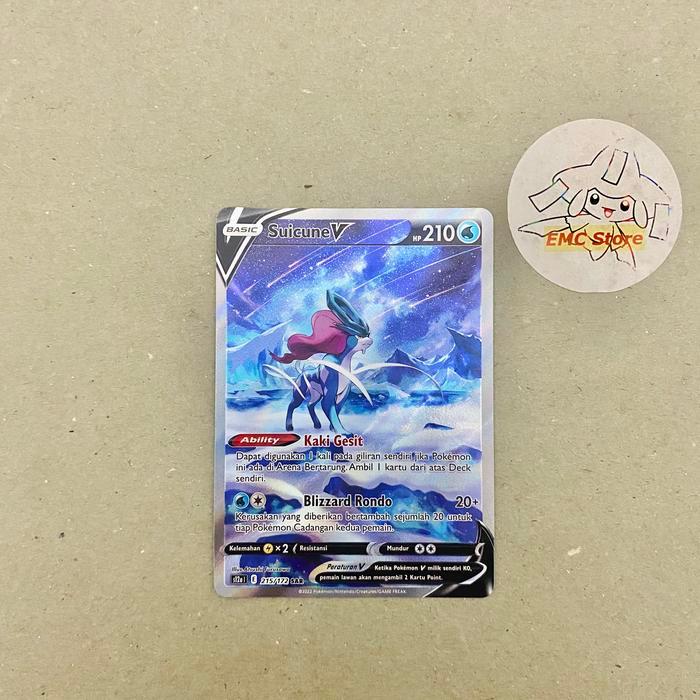 Pokemon TCG Indonesia - Suicune V SAR