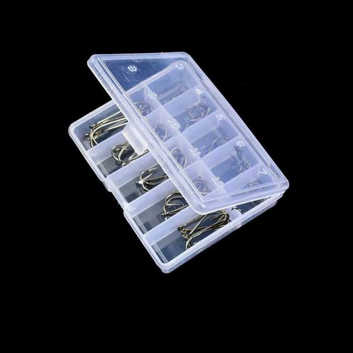 kail pancing leher panjang/box isi 70pcs Tipe kecil NO 3-12 Super tajam