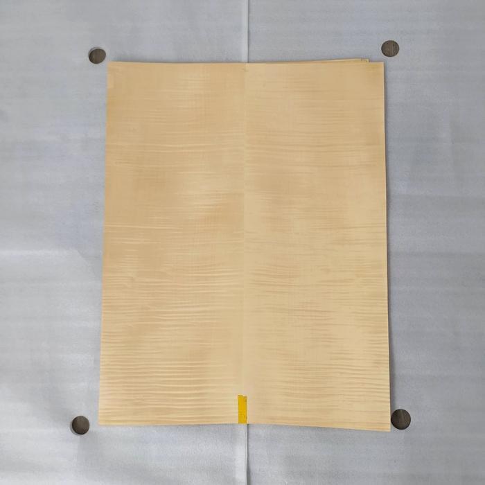 Top Veneer Body Gitar Bass Flame Maple Part