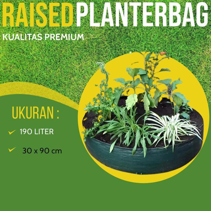 NEWW Planter Bag Raised Bed Planterbag Bulat Polybag Pot Kantong Tanaman