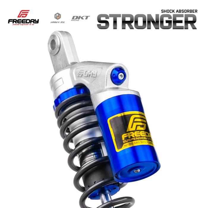 FREEDAY SHOCKBREAKER SHOCK TABUNG BELAKANG STRONGER BEBEK VEGA FIZR RX KING JUPITER Z