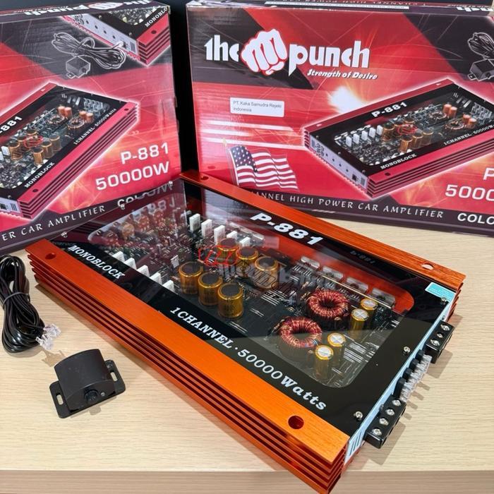 POWER MONOBLOK The PUNCH P-881 POWER MONOBLOCK The PUNCH P 881